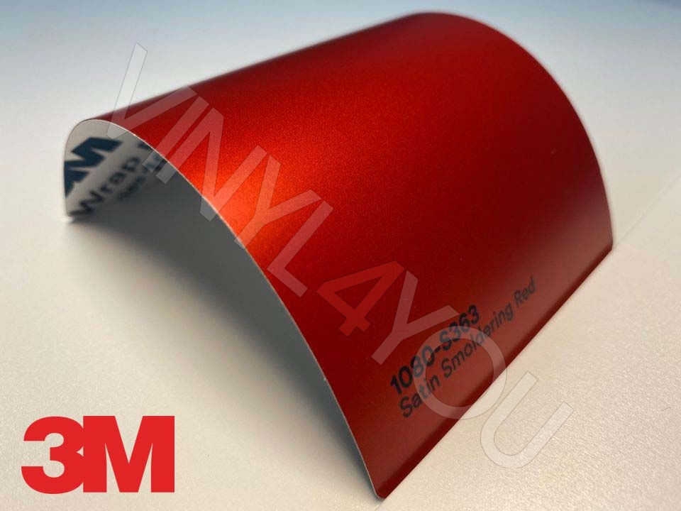 Пленка 3M 1080-S363 Satin Smoldering Red