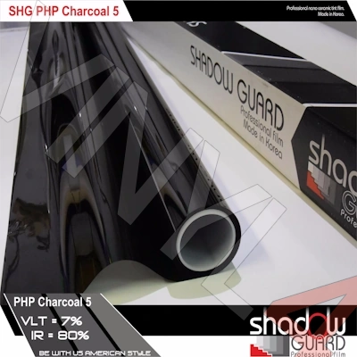 SHG Charcoal PHP 5 металлизированная тонировочная пленка