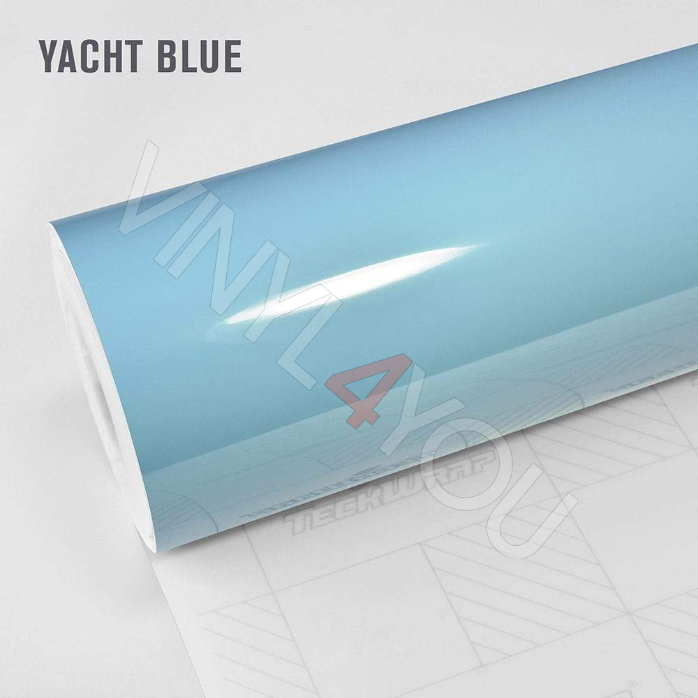 Глянцевая пленка голубая TeckWrap - Yacht  blue - CG28-HD
