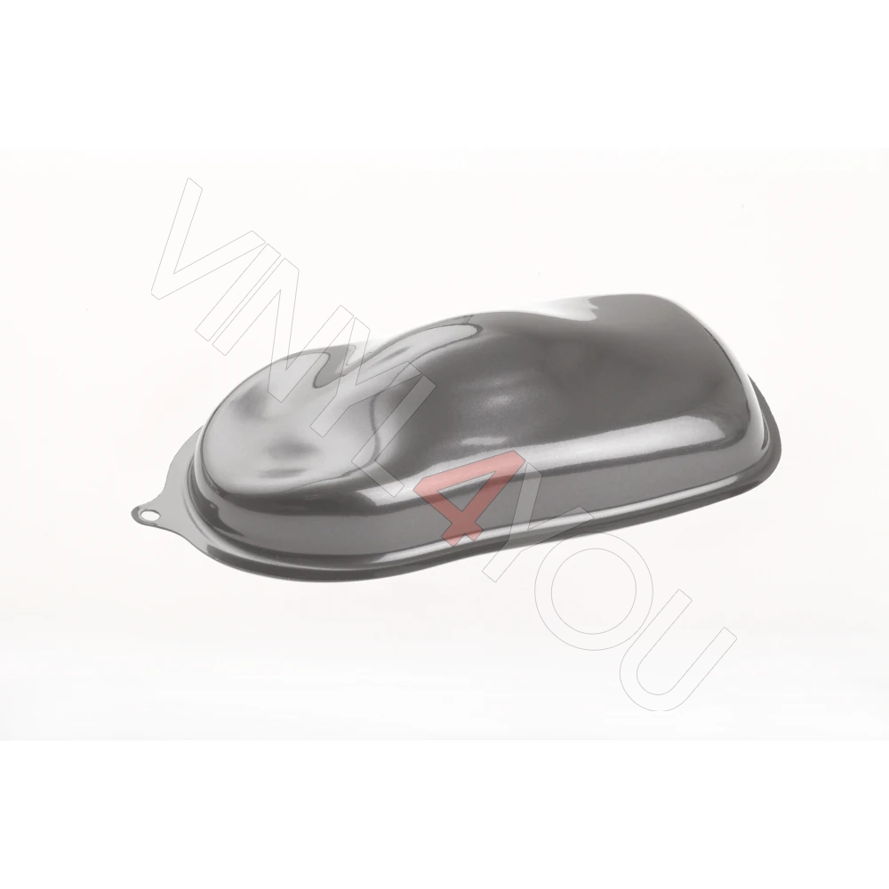 K70912 1.22х50м, пленка серебристый металлик
