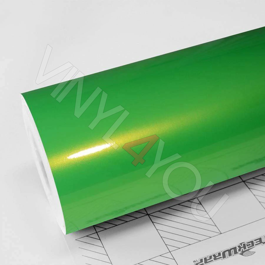 Пленка Зеленый глянцевый металлик TeckWrap - Kelly Green - RB22