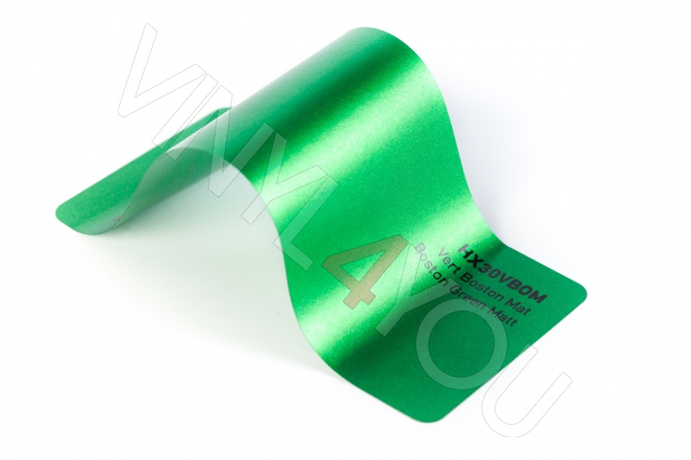 Пленка Hexis HX30VBOM Зеленый металлик матовый 1.52