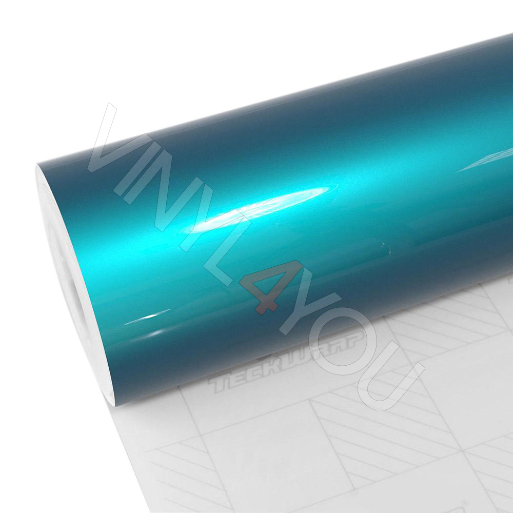 Пленка Голубой глянцевый металлик TeckWrap RB16-HD - Sea Turquoise (рулон)