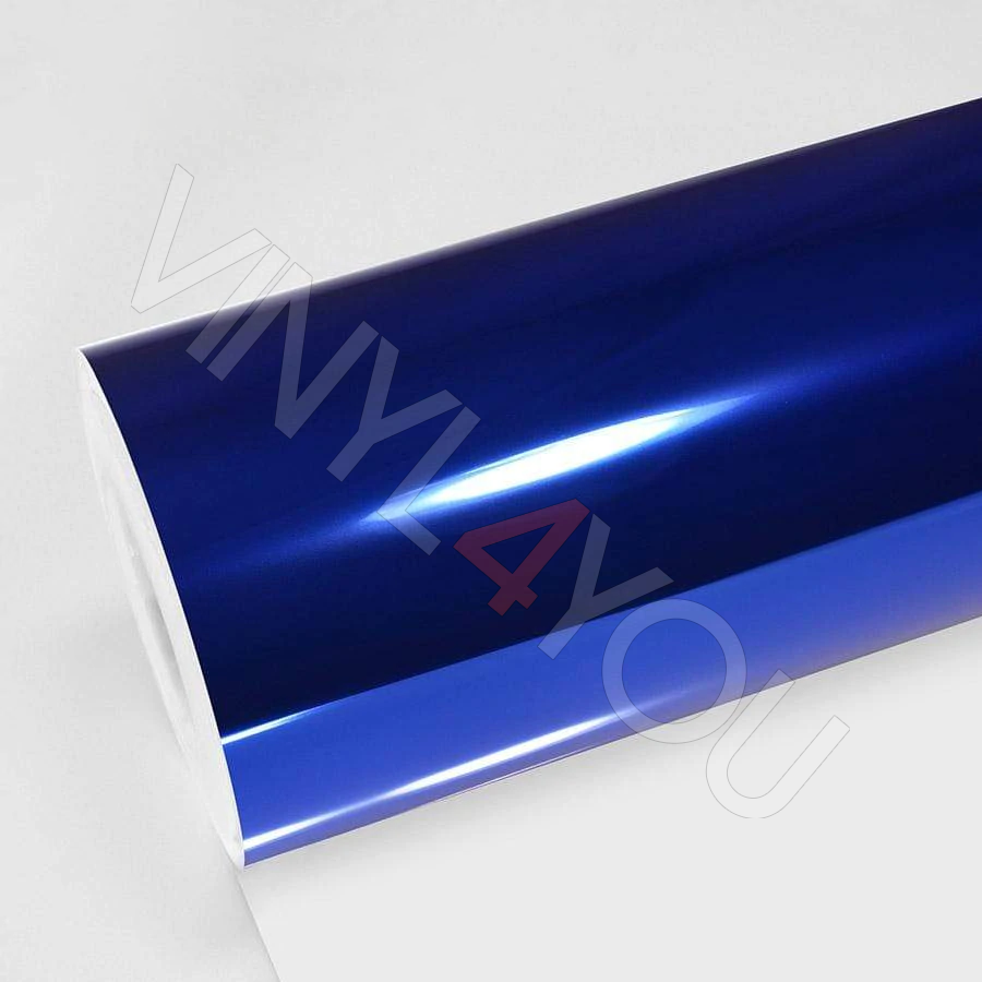 Пленка Зеркальный хром синий TeckWrap - Sapphire blue - CHM08-HD (рулон)
