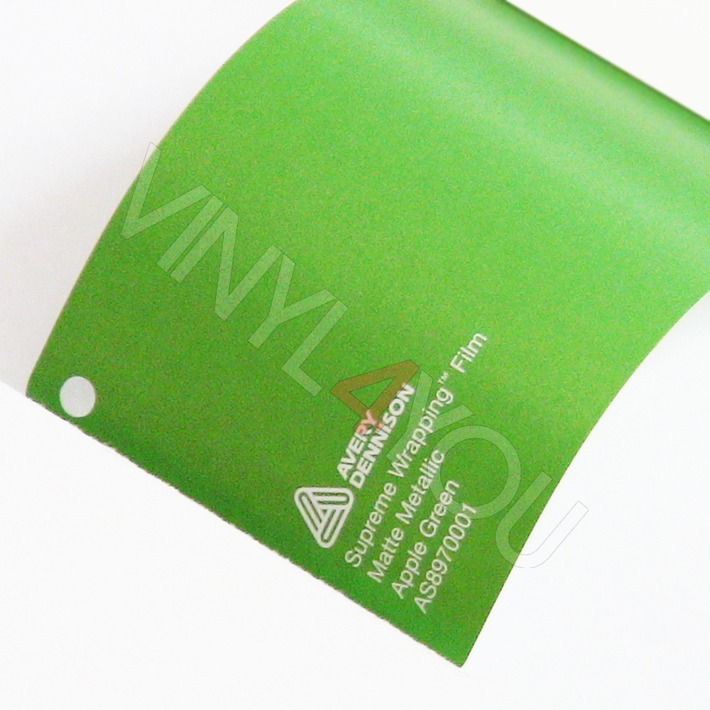 Пленка AVERY Matte Metallic - Apple Green - Яблочный матовый металлик