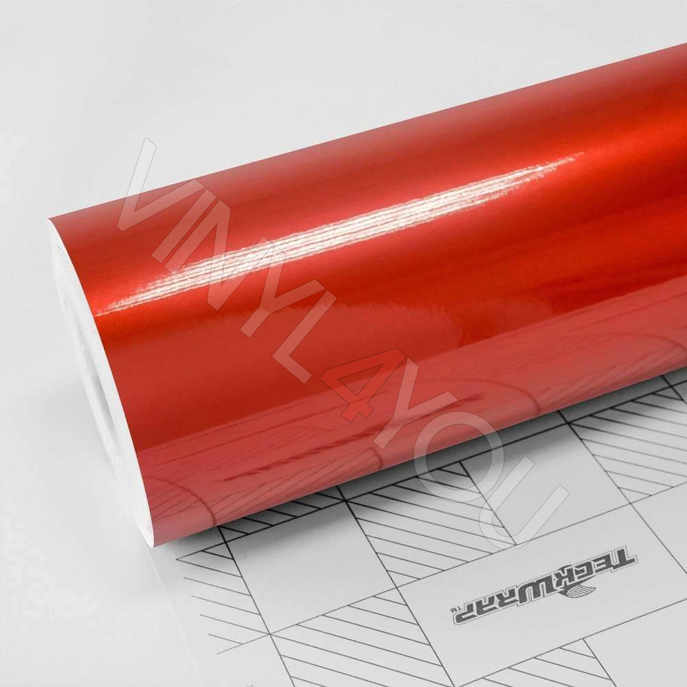 Пленка Красный глянцевый металлик TeckWrap - Fierce Red - RB01