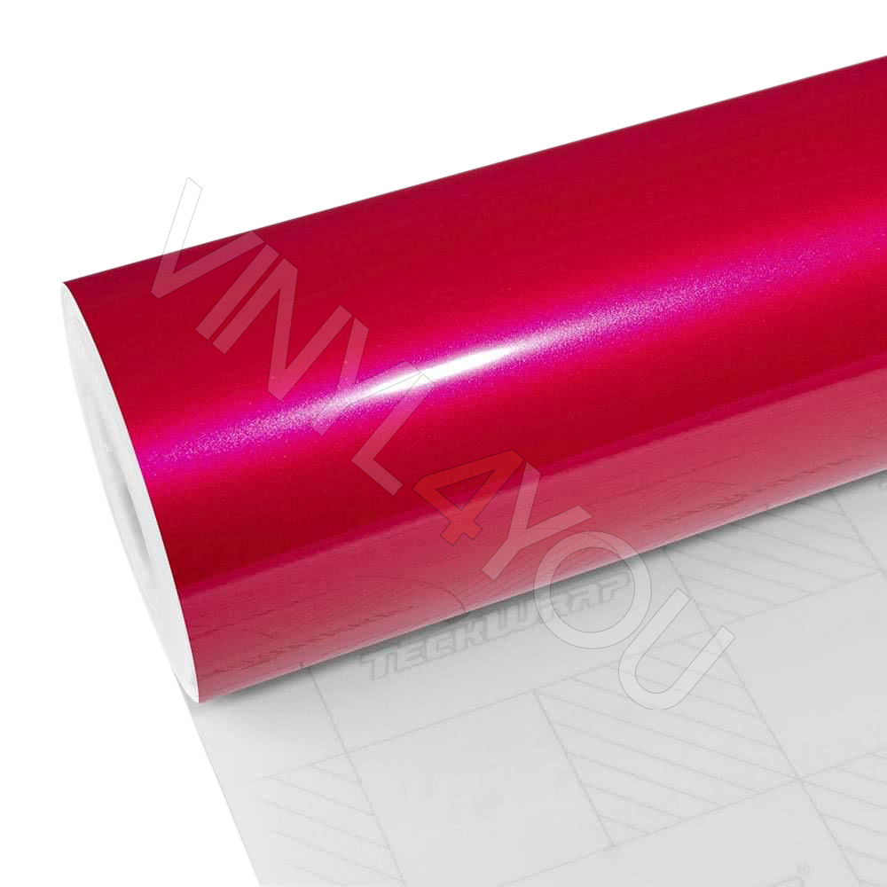 Пленка Розовый глянцевый металлик TeckWrap RB21-HD - Mexican Pink (рулон)