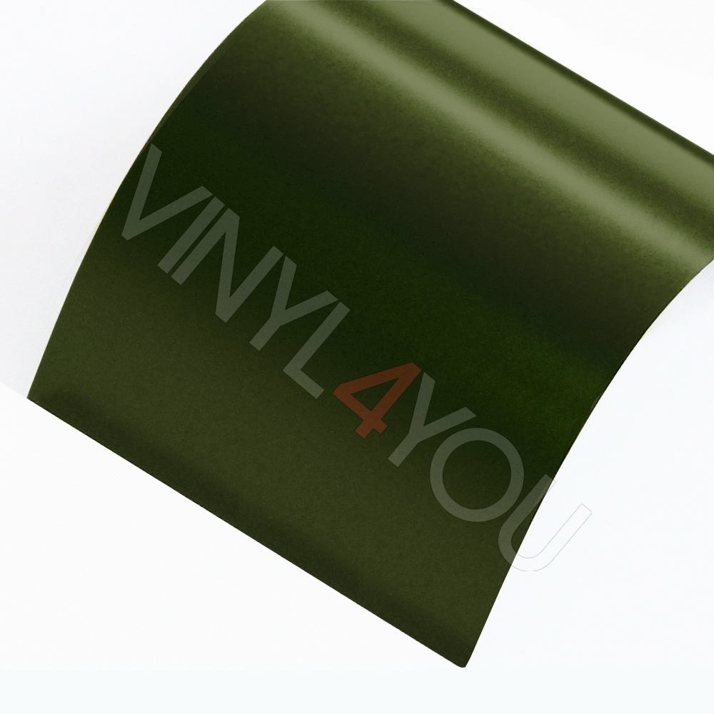 Пленка AVERY Satin Metallic Hope Green - Зеленый сатиновый металлик (рулон)