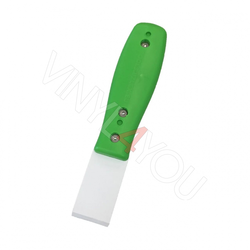 UZLEX: Зеленый скребок для снятия пленки 25 мм