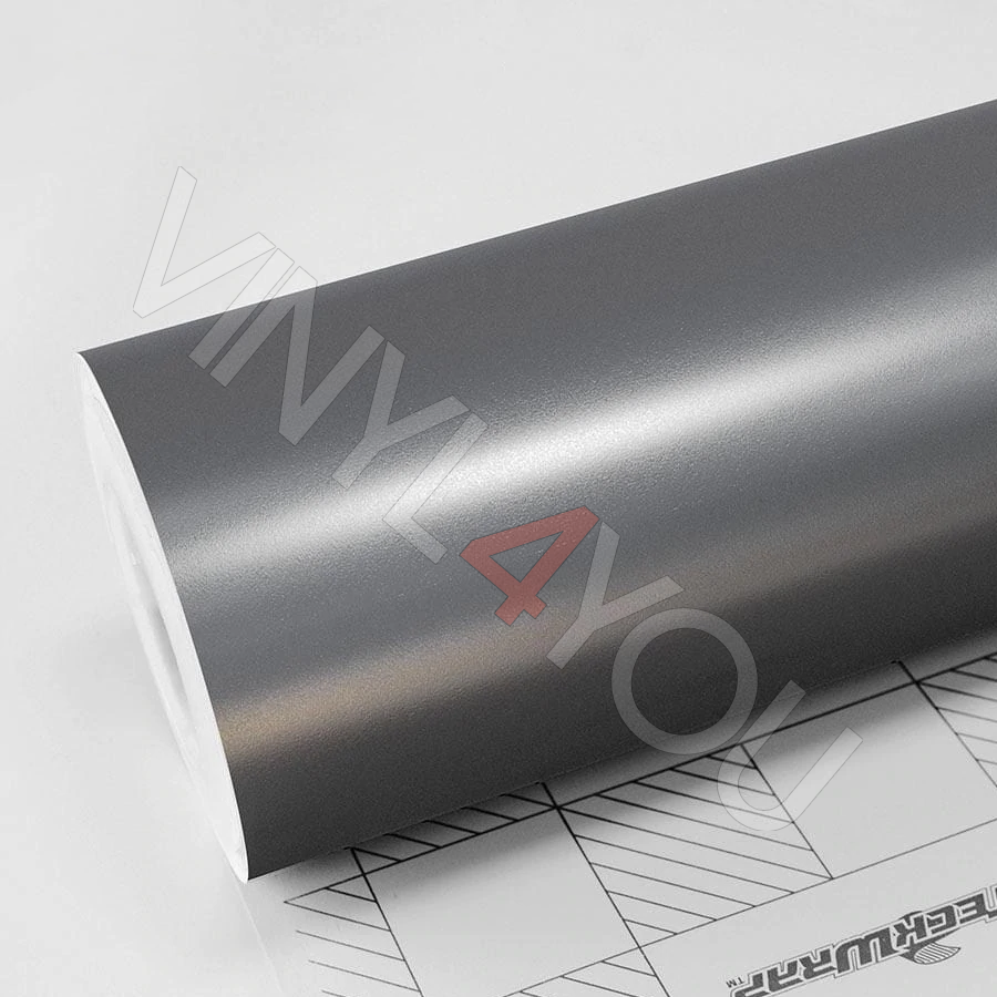 Пленка Матовый хром сатин графит TeckWrap - Gunmetal Grey - VCH410-S