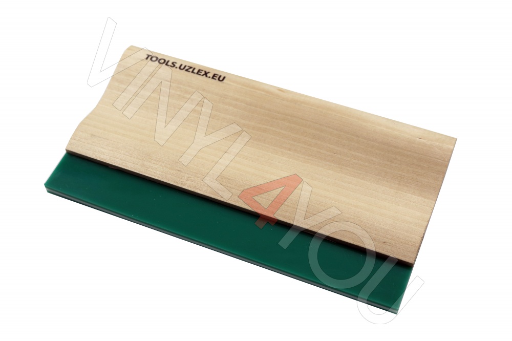 UZLEX: Деревянный ракель с полужестким полиуретановым лезвием, 220 мм