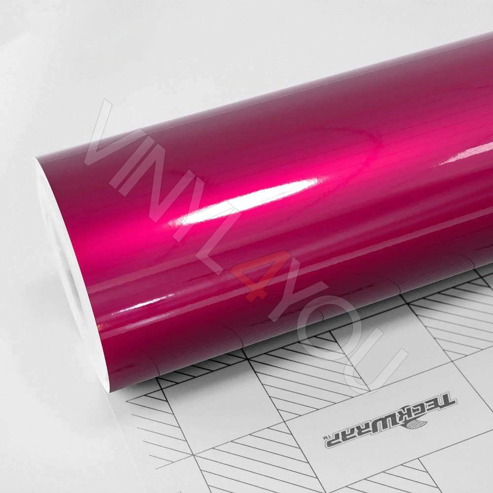 Пленка Глянцевый металлик розовый TeckWrap - Deep Pink - GAL04-S