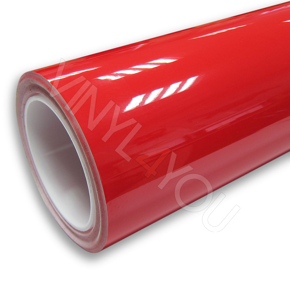 Гибридная глянцевая красная пленка 1.52 V4Y PPF (рулон)