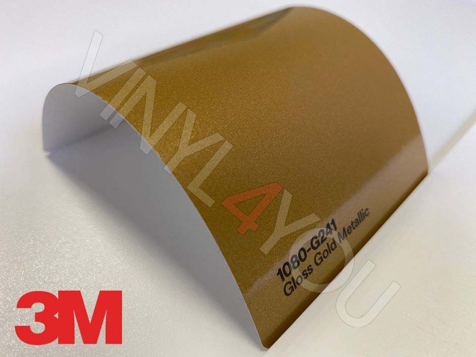 Пленка 3M 1080-G241 Gloss Gold Metallic