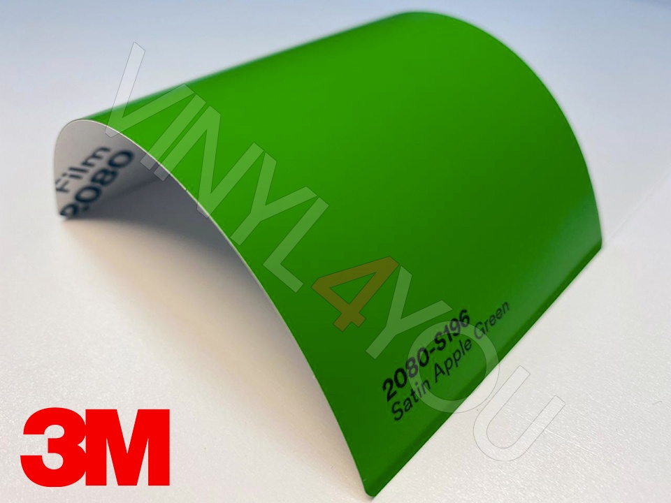 Пленка 3M 2080-S196 Satin Apple Green