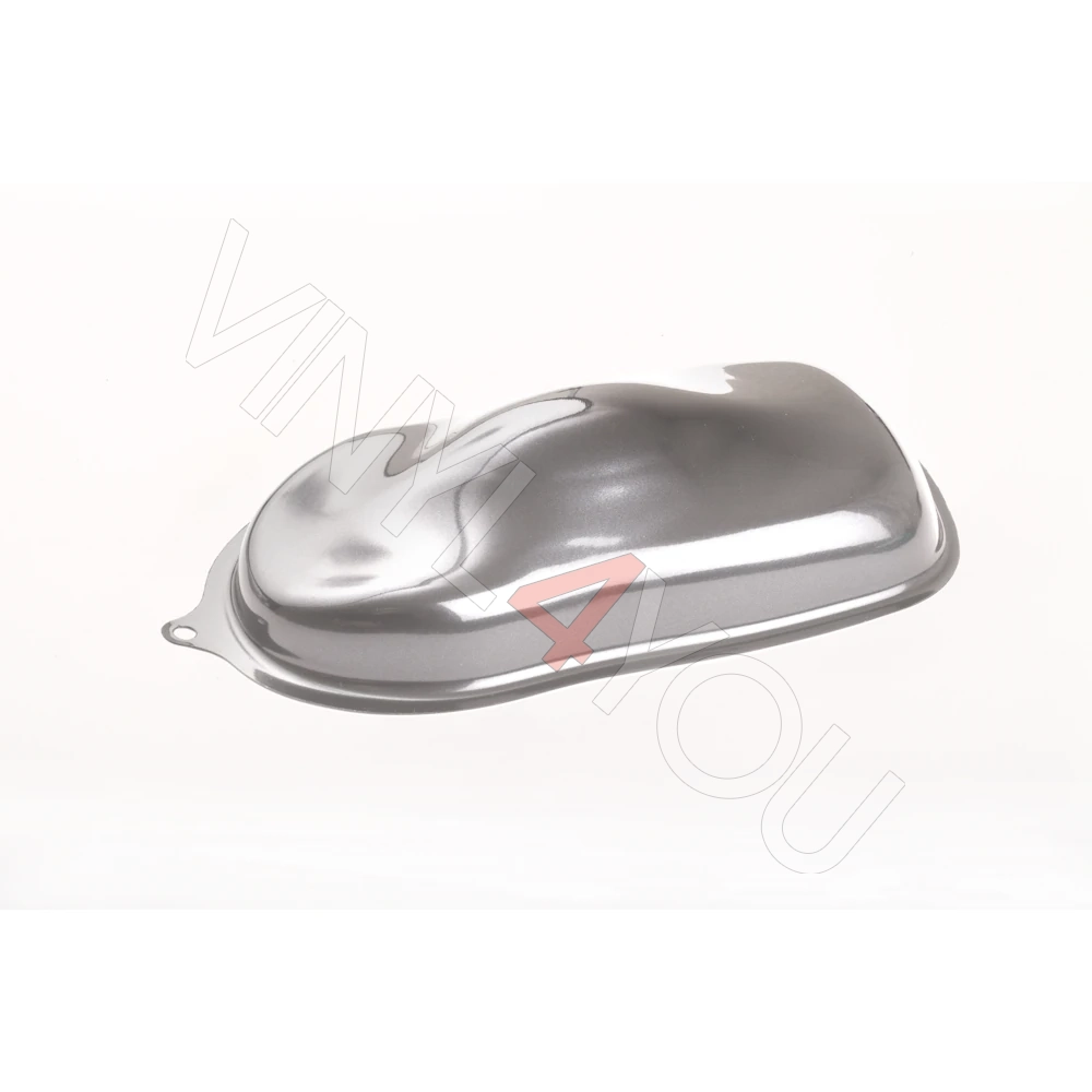 K70911 1.22х50м, пленка серебристый металлик
