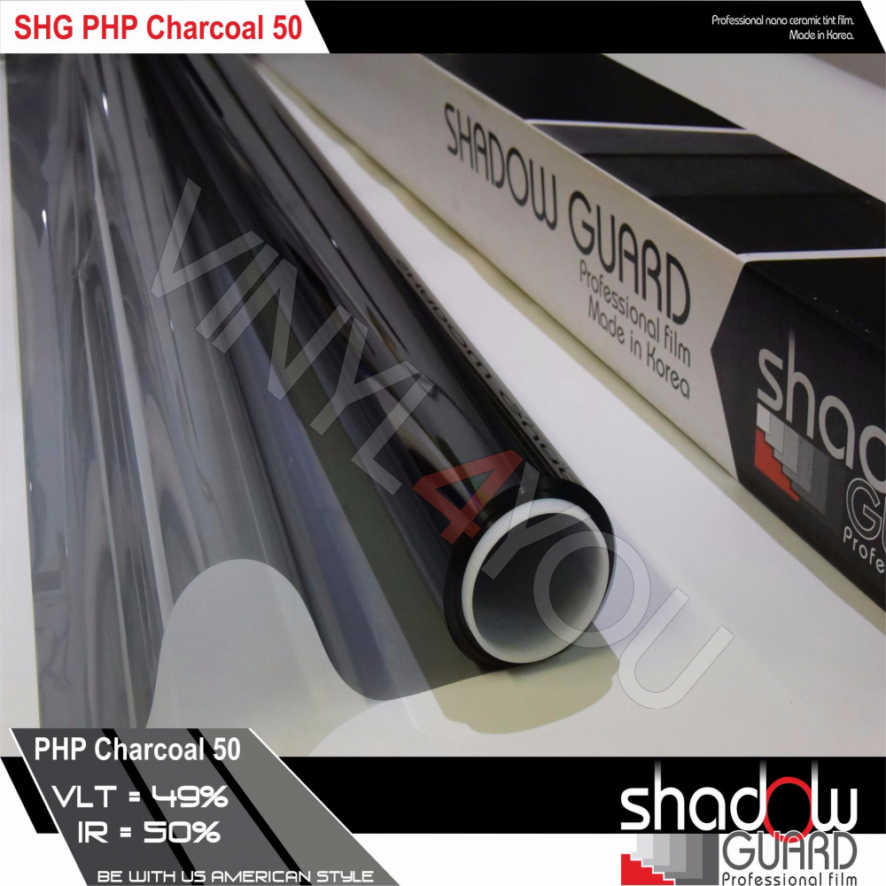 SHG Charcoal PHP ULTRA 50 металлизированная тонировочная пленка
