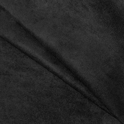 Алькантара без клея черная