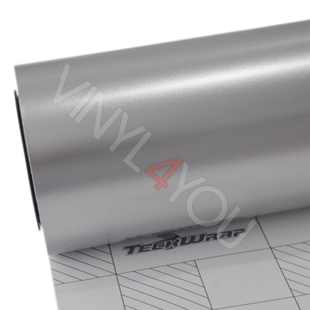 Пленка Металлик серебро TeckWrap - Metal Silver - ECH20