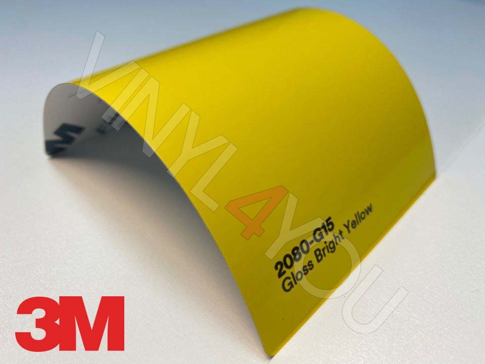 Пленка 3M 2080-G15 Gloss Bright Yellow