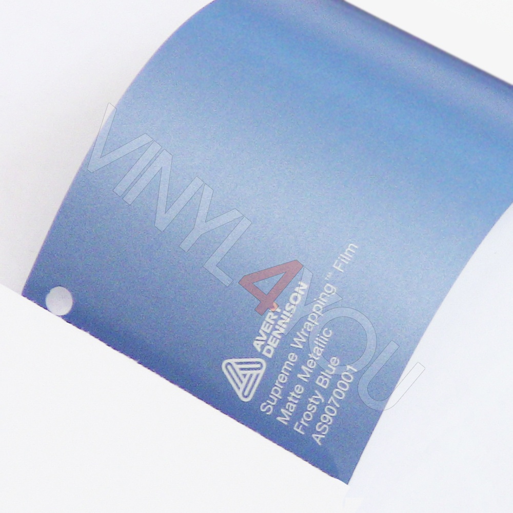 Пленка AVERY Matte Metallic - Frosty Blue - Морозный голубой матовый металлик