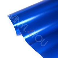 Пленка Матовый металлик синий TeckWrap - Platinum Dark Blue - SCH02N (Рулон)