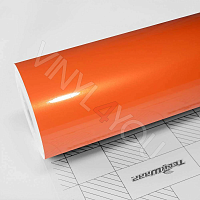 Пленка Оранжевый глянцевый металлик TeckWrap - Deep Orange - RB19