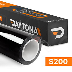 Черная глянцевая полиуретановая пленка DAYTONA PPF S200