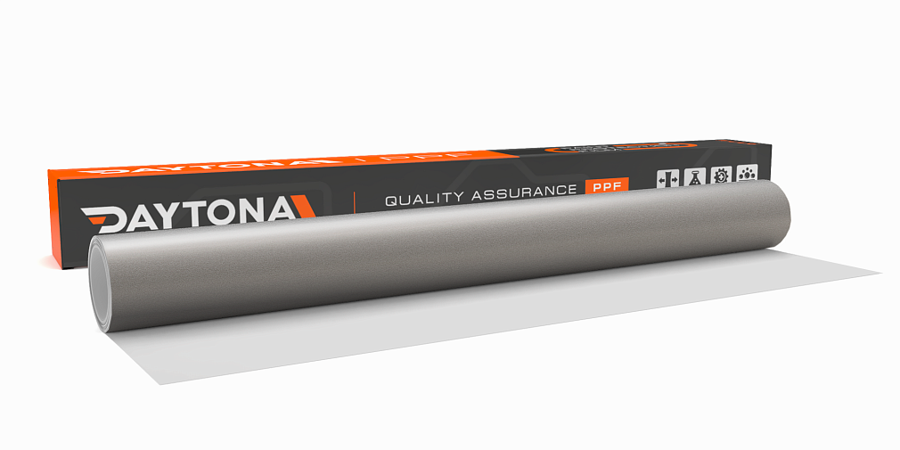 Матовая полиуретановая пленка Серый Металлик DAYTONA PPF S200 AMG Mountain Gray