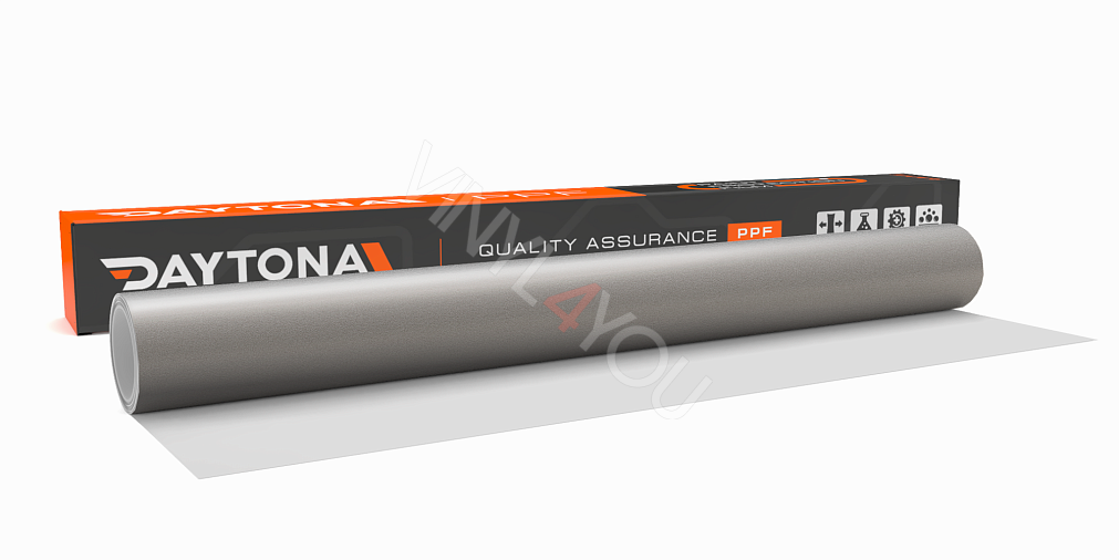 Матовая полиуретановая пленка Серый Металлик DAYTONA PPF S200 AMG Mountain Gray