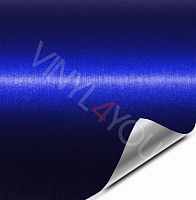 Пленка Матовый хром алюминий синий (Рулон)