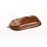 K70083 1.22х50м, пленка коричневая глянцевая