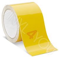 Светоотражающая самоклеящаяся лента желтого цвета для Такси (ГОСТ) (Рулон)