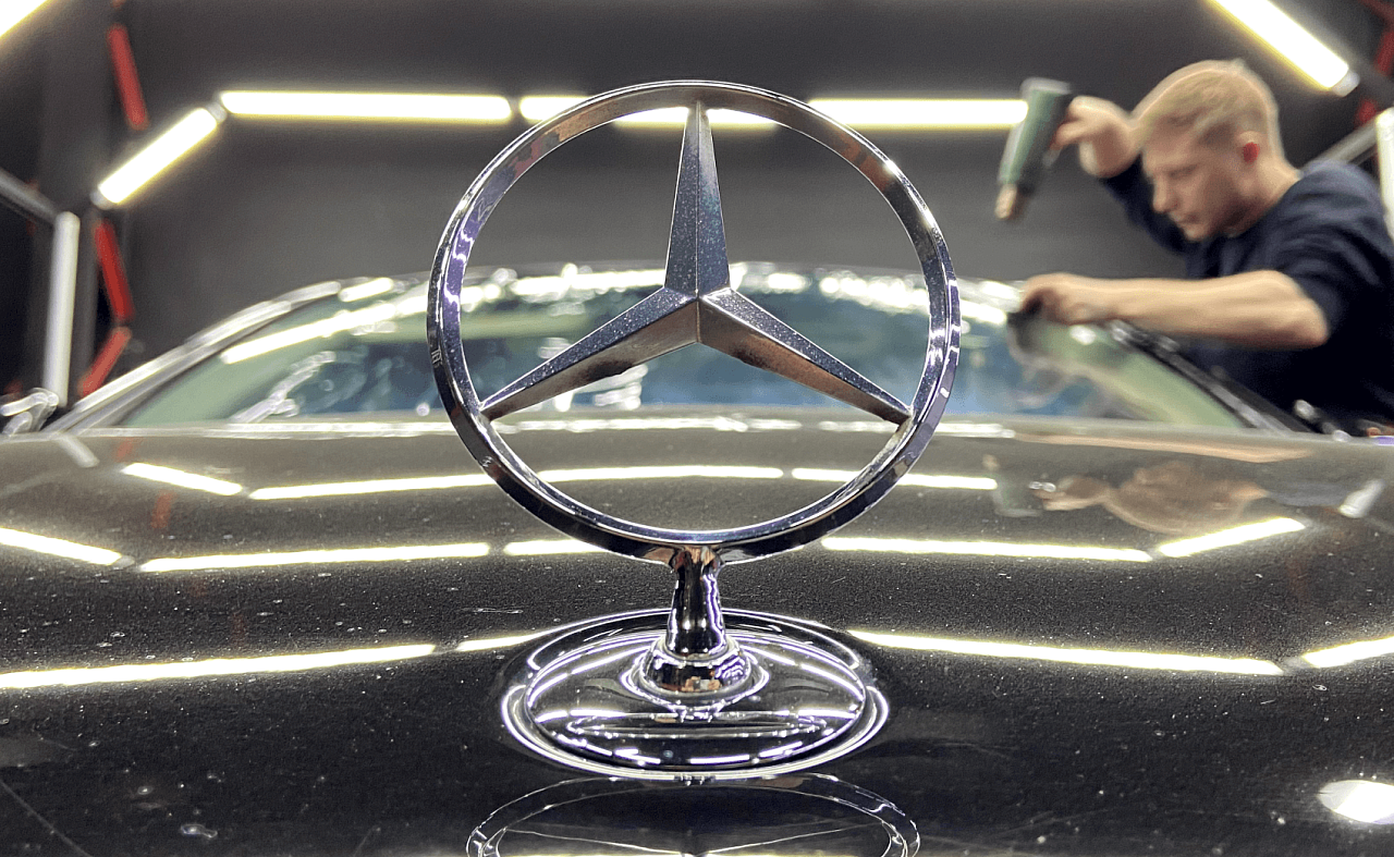 Тонировка передней полусферы Mercedes-Benz S-класс