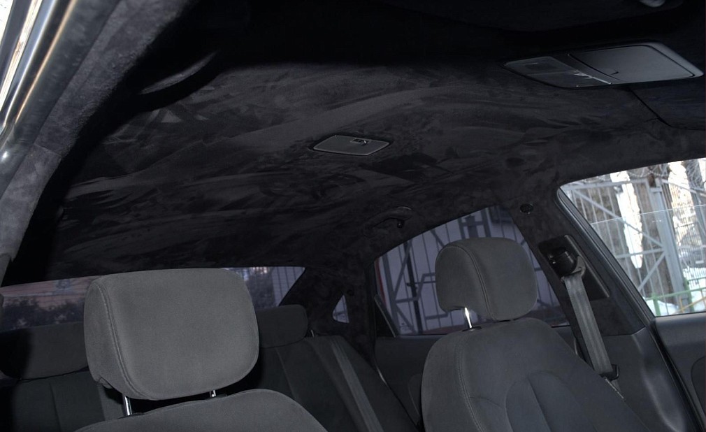 Алькантара черная