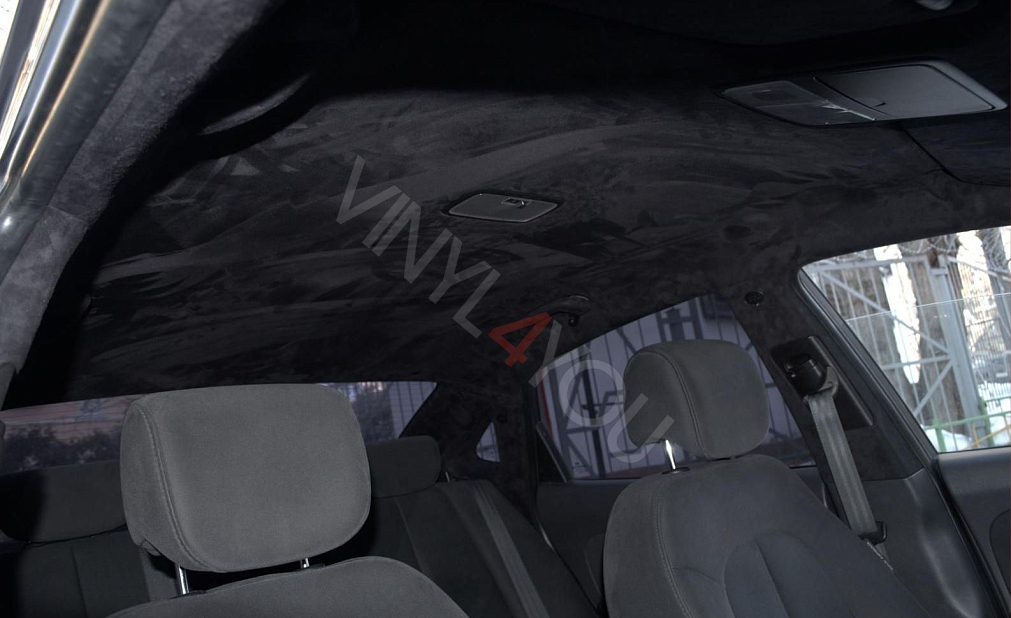 Алькантара черная