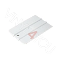 Ракель Uzlex Simple Squeege 4 grey полужесткий