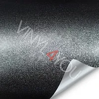 Пленка темно-серый матовый ксералик с серебристой крошкой Daytona