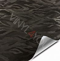 Пленка декоративная Зебра черная