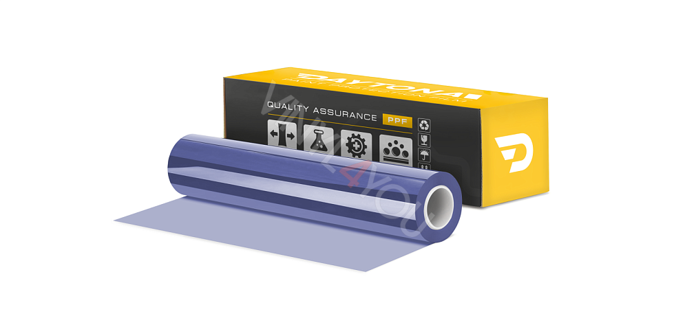 Полиуретан для фар тонирующий 50% DAYTONA S100 фиолетовый 30 см