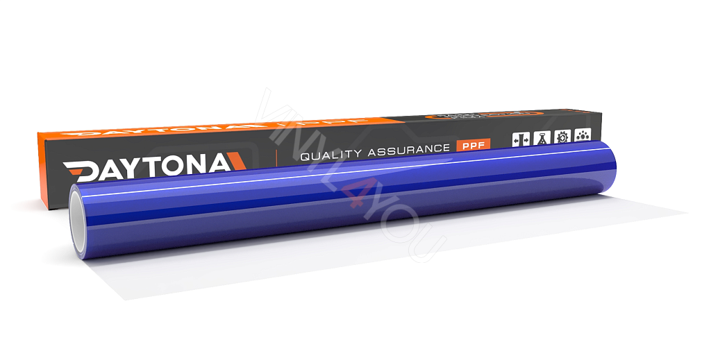 Глянцевая полиуретановая пленка Сапфировый Синий DAYTONA PPF S200 Sapphire