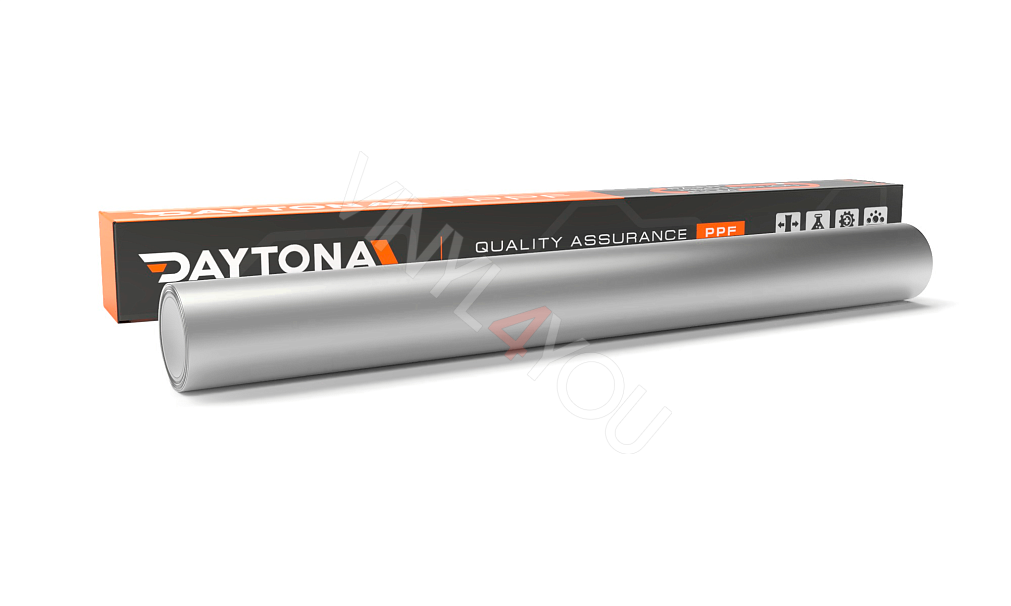 Сатиновая полиуретановая пленка Серебро DAYTONA PPF S200 Satin Liquid Metallic Star Silver
