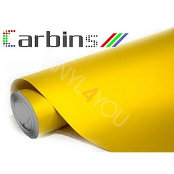 Глянцевая пленка желтая Carbins