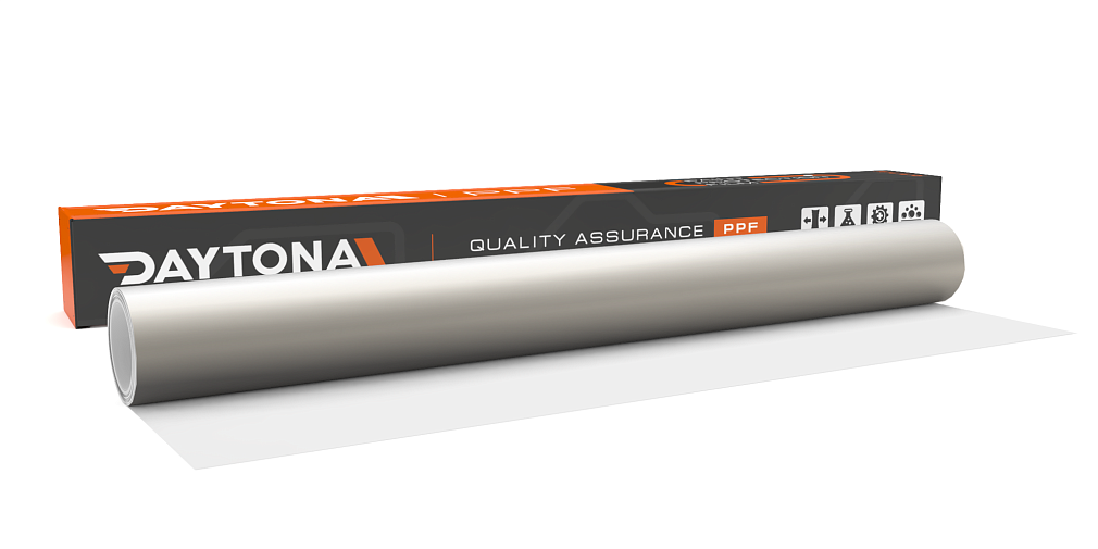 Сатиновая полиуретановая пленка Серебро DAYTONA PPF S200 Satin Liquid Metallic Star Silver