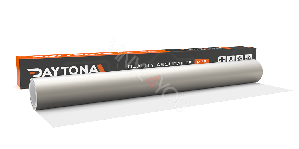 Сатиновая полиуретановая пленка Серебро DAYTONA PPF S200 Satin Liquid Metallic Star Silver