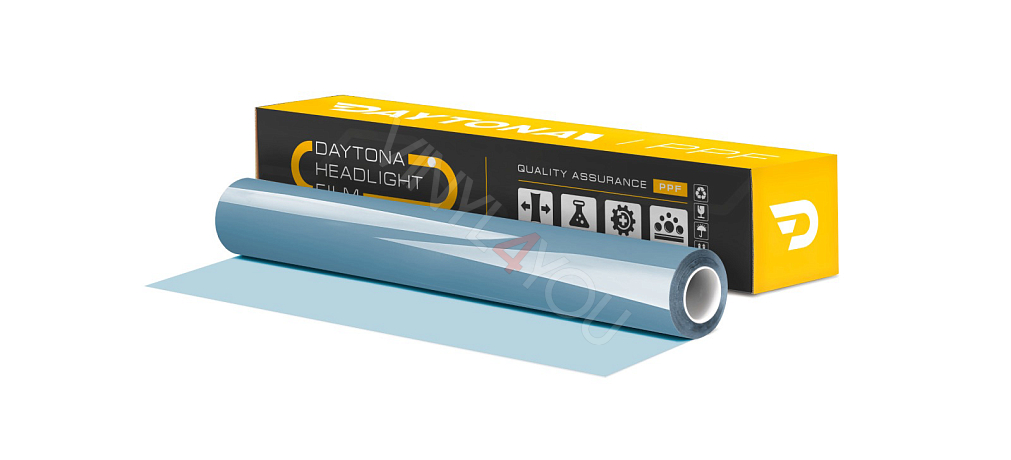 Полиуретан для фар тонирующий DAYTONA S100 голубой 60 см