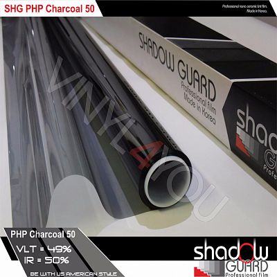 SHG Charcoal PHP ULTRA 50 металлизированная тонировочная пленка