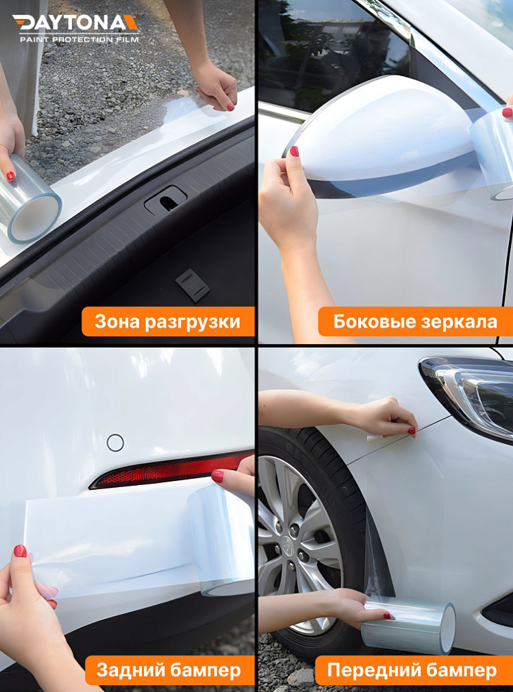 Полиуретановая защитная лента DAYTONA PPF S300 ширина 5см (длина 10 м)