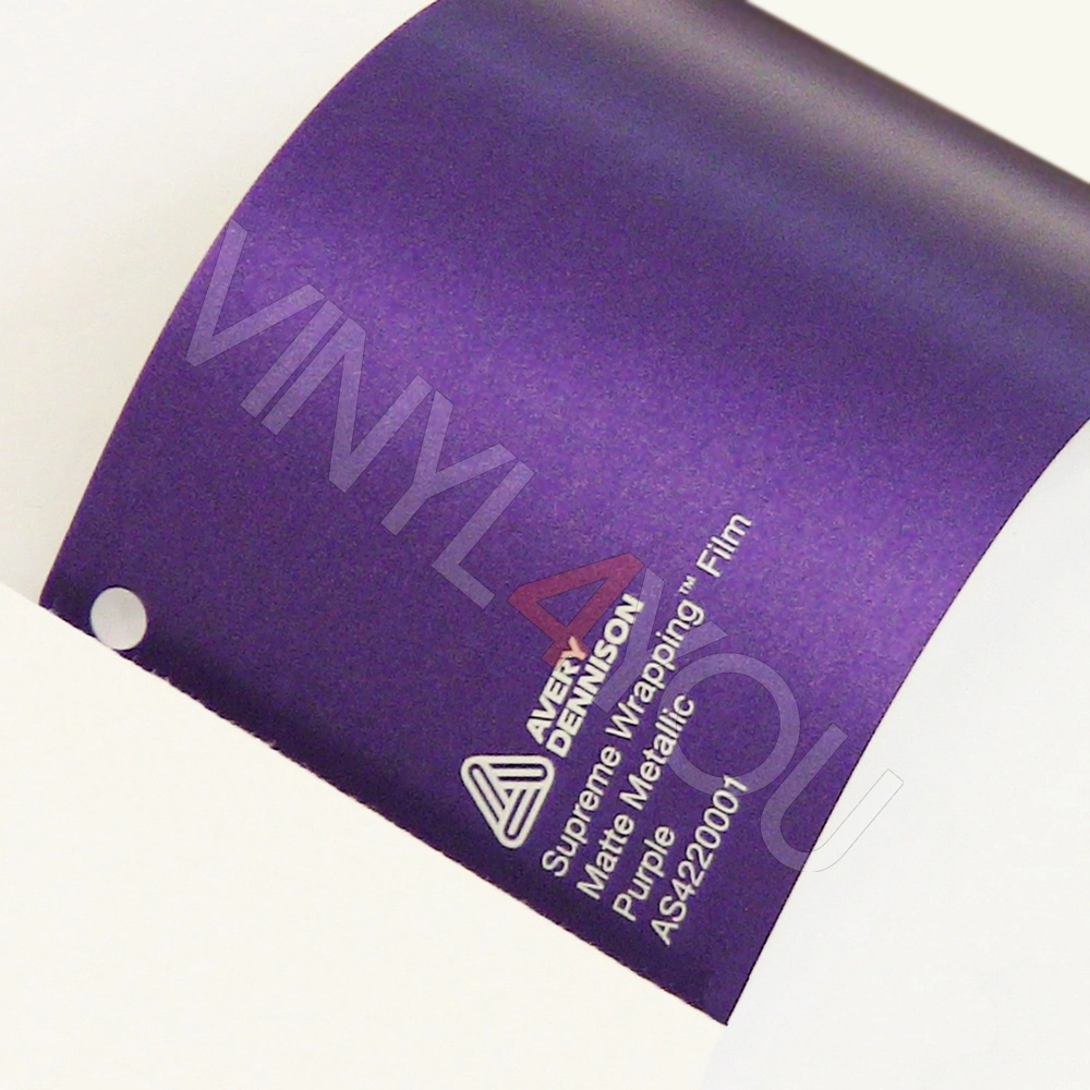 Пленка AVERY Matte Metallic - Purple - Пурпурный матовый металлик 
