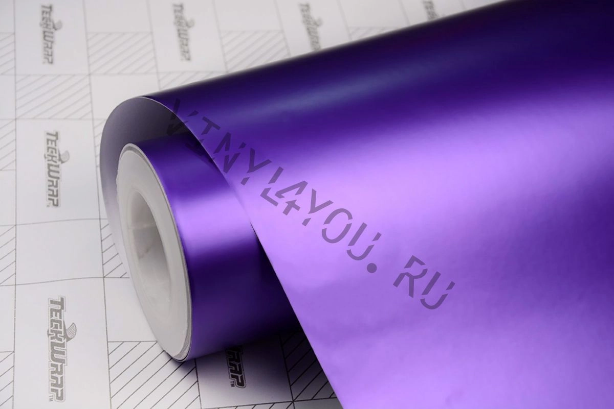 Пленка Матовый хром фиолетовый TeckWrap - Violet Purple - VCH303